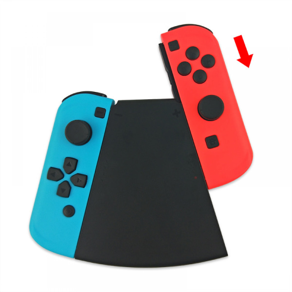 Spelhandtagskontakt för Nintendo Switch Joy-Con, 5-i-1 Gamepad-handtag med handledsrem för NS Switch Grip