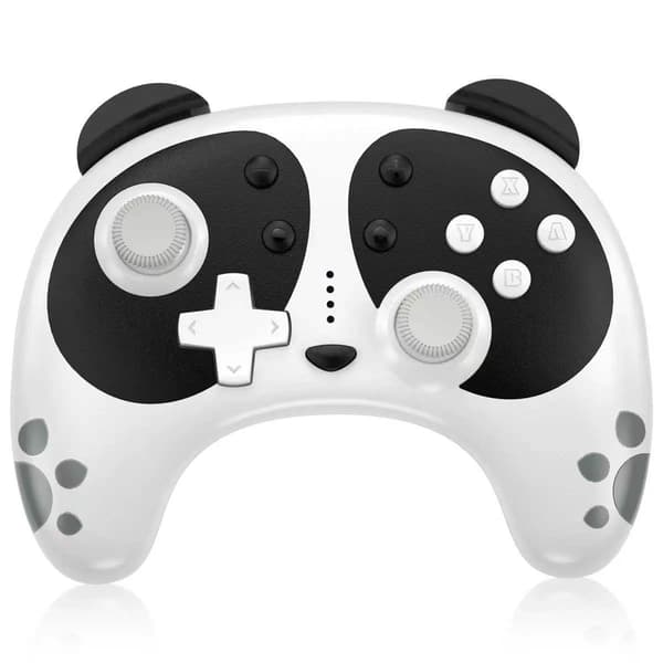 STOGA trådløs kontroller for Nintendo Switch, med Switch Lite/PC/Switch OLED, med Turbo/Dual Vibration/NFC Wakeup（Hvit）