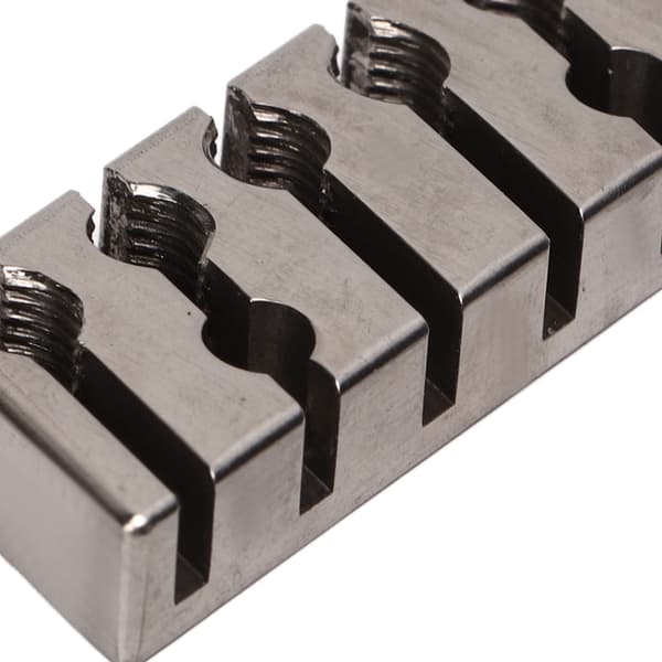 Strengelåsende mutter 42mm Profesjonell sølvmetall 6 strenger låsemutter for headless elektrisk gitar