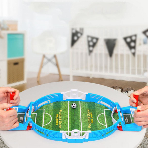 Mini Bordfotball Fotball Pinball Spill Innendørs Sportsbord Interaktivt Leke For Familie