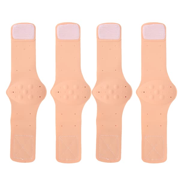 2 par Arch Pad Adhesive Support Silikon Innersåle Elastisk Flat Foot Care Tilbehør Lysere Hudfarge