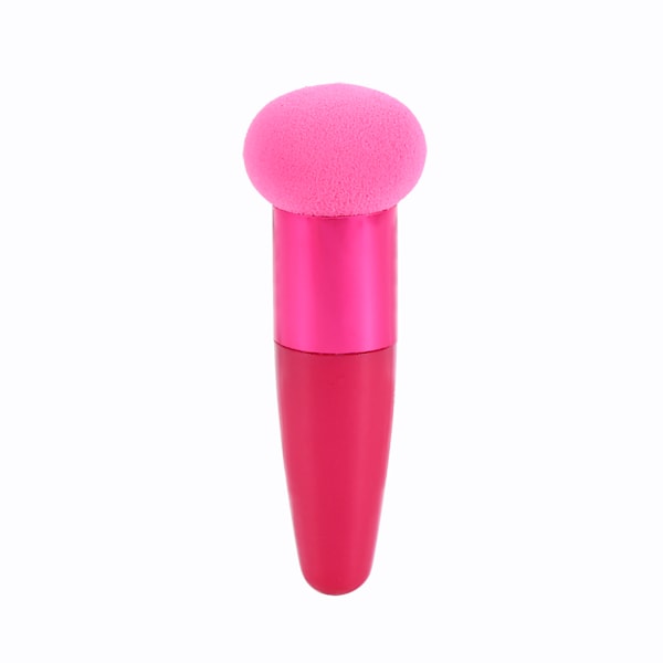 Nydesignet håndtakspudderpute Foundation Sponge Puff Kosmetikkpute & Lerretet Veske (2#)