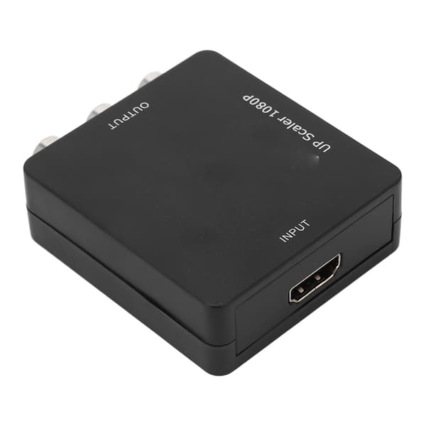 HD til AV-konverter HD Multimedia Interface til AV Videokonverter Splitter 1080P Høydefinisjon RCA Kompositt Adapter