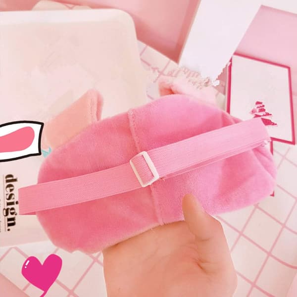 Sød Dyre Nyhed Pink Gris Øjenmaske til Sovende Gris Søvnmaske Øjenmaske til Sovende Kvinder