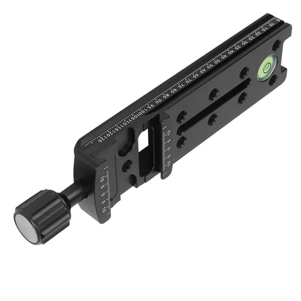 Aluminiumslegering Longboard Quick Release Plade Clip Adapter Kompatibel med Arca Kuglehoved 140mm