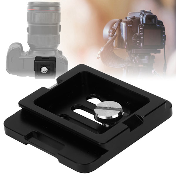 YT‑136 Snabbfäste i aluminiumlegering för DSLR-kamerastativkulhuvud Universal