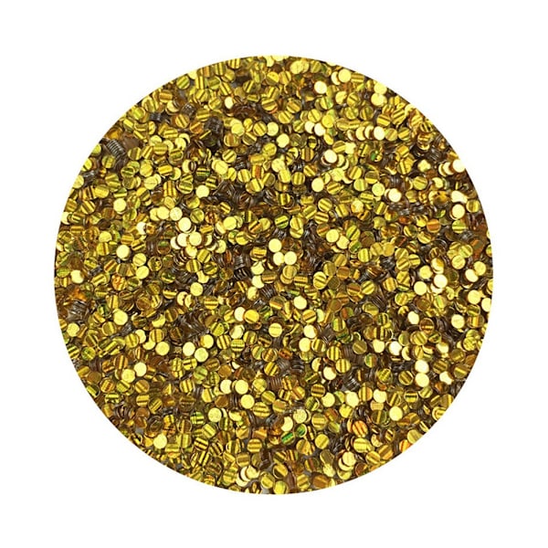 Glitter Ultrathin Rund Form Dekoration Blandning Färg DIY Nail Art Stickers Paljetter A