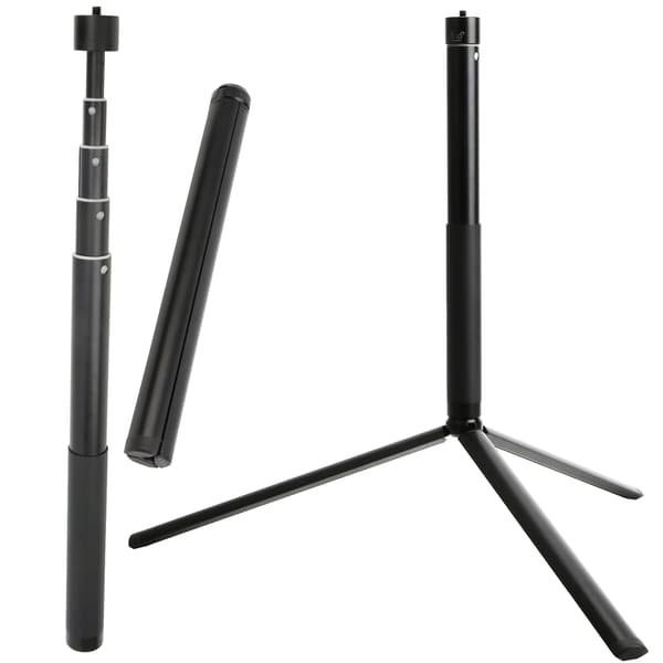 130 cm forlængerstang stativsæt justerbart stativmontering selfie monopod forlængerstang stativ