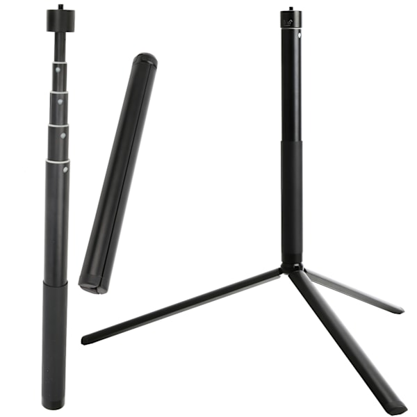 130 cm förlängningsstång stativ set justerbar stativfäste selfie monopod förlängningspåle stativ