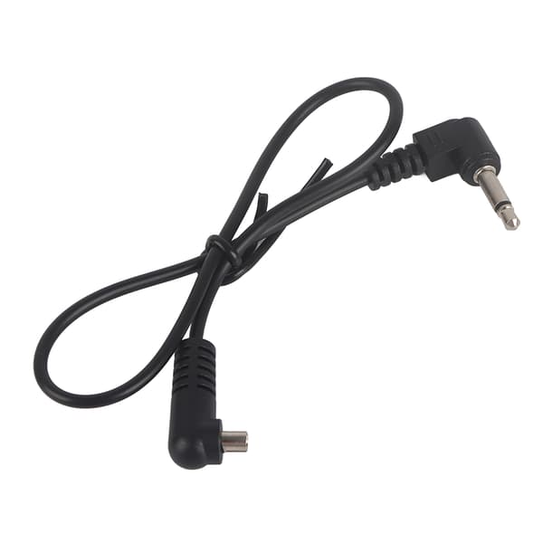 3,5 mm jackstik flash synkroniseringskabel med skruelås til han flash PC