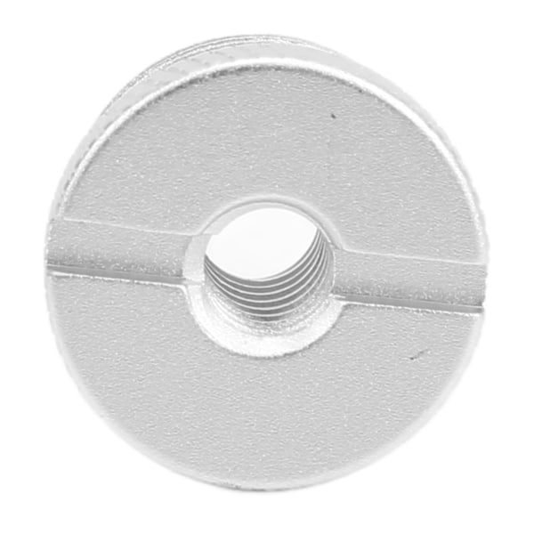 1/4 tum hon till 5/8 tum hane gängadapter Aluminiumlegering MikrofonskruvadapterSilver F18B