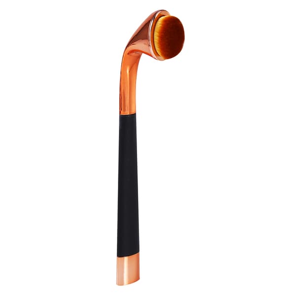 Oval Ansigtskontur Kosmetisk Foundation Makeup Børster (Rose Gold)