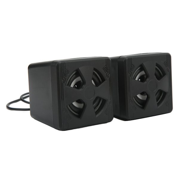 Desktop Sound Mini 3,5 mm gränssnitt USB-trådbundna bärbara stereohögtalare för dator bärbar dator