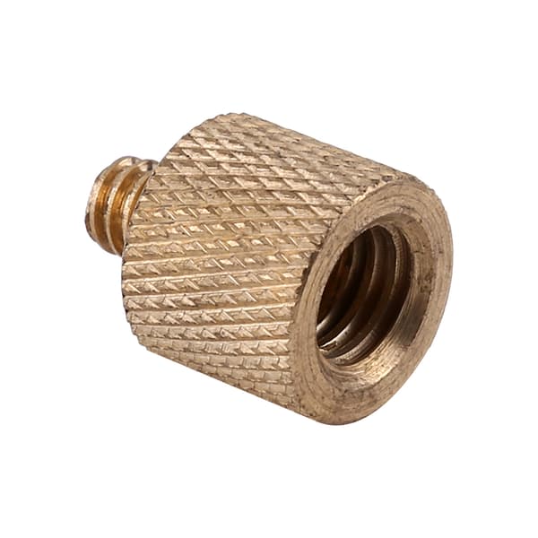 3/8\" hun til 1/4\" han messing stativadapter skrue til kamera lysstativ