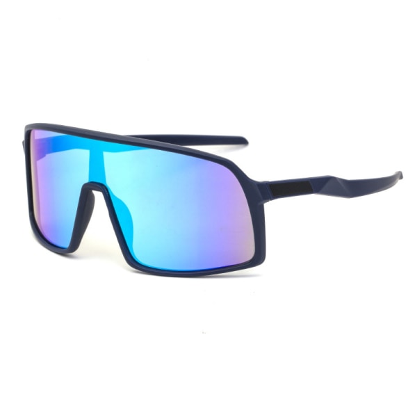 Sportsolglasögon polariserad lins med TR90 Slitstark och flexibel ram för män Kvinnor Löpning Körning Cykling Etc
