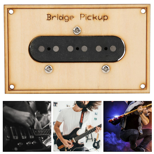 GMA18 6-strängad elgitarr singel spole pickup ersättning stall pickup för TL elgitarr