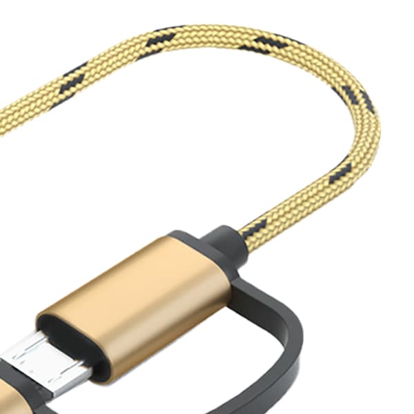 Guld USB 3.0 OTG-kabel A til Type C Mikroadapter Multifunktionel bærbar USB til Type C-kabel