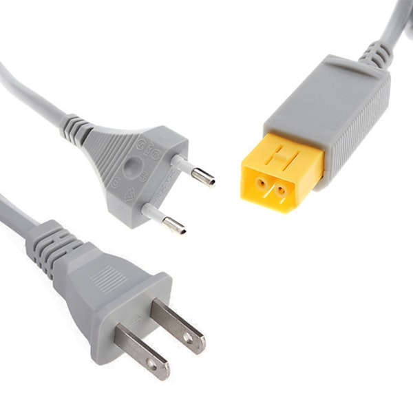 15V 5A Strømforsyning Ladeadapter for Nintendo Wii U Konsoll AC 100-240V Adapter US eller EU Plugg