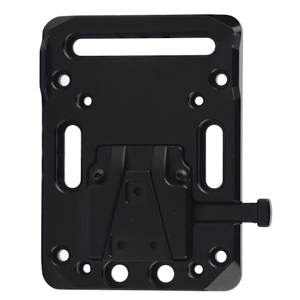 Full Metal V Mount Batteriplatta Bas CNC Anodiserad Bearbetning V Lock Batteri Snabbfrigöringsplatta Adapter