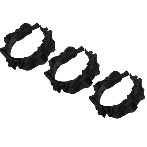 3 stk Fold Headband Elastisk Myk Stilig Elegant Hodebånd Hårbånd for Kvinner Jenter Hårstyling Tilbehør
