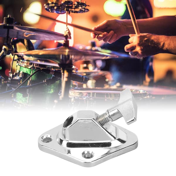 Kick Drum Leg Base Connector Stand Zinklegering Percussion Instrument Tilbehør WC85