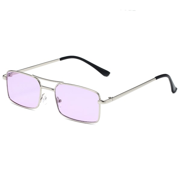 Square Aviator Fashion Sunglasses For Men Women Alloy Frame Glasses