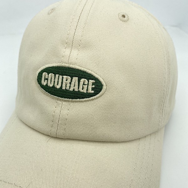 Dotpet Hat Dame Sommer Og Forår Brev Broderi Peaked Cap Casual Vild Baseball Cap Mænd (Khaki)