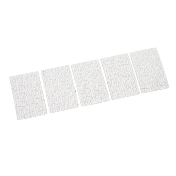50 st 240 Grit Nagelbandskuffare Sandpapper Självhäftande Engångs Nagelkonst Pre Polering Sandpapper