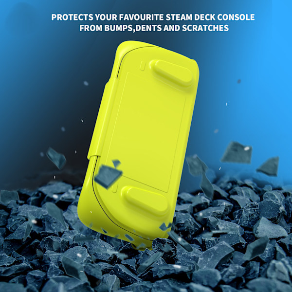 Skin for Steam Deck Case Robust Armor Case Designad för Steam Deck TPU Cover-Aurantiacus