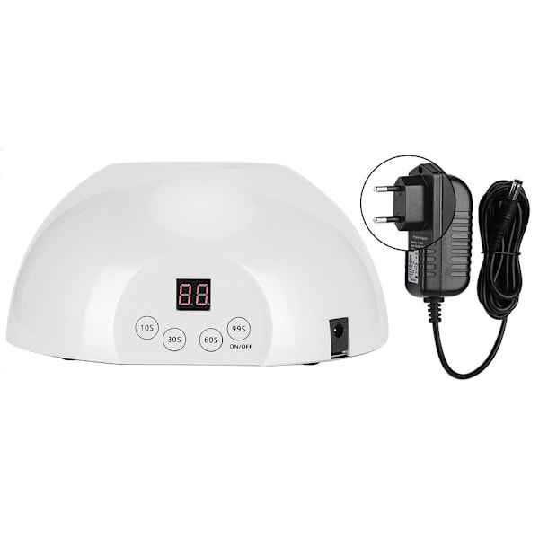 36W UV 21LED Nagellampa Gel Nagellack Torktumlare Automatisk Sensor Härdning Flera Växlar Timing