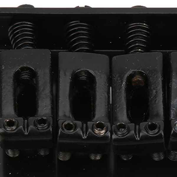 Elektrisk gitarrstall 6-strängad 6ST strängad fast metallstall för TL elektrisk gitarr tillbehörSvart