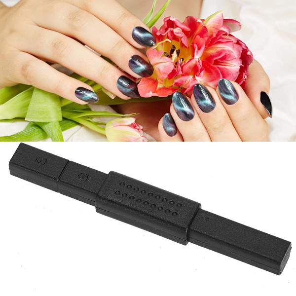 Multifunktionell 3D Cat Eye-effektmagnet för UV-målningsgelnagellack för gellack