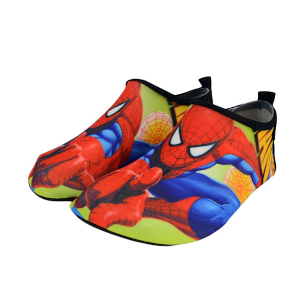 Barn Vattenskor Flickor Pojkar Snabbtorkande Vattensockor Strand Simning Utomhussporter (Spiderman) 24-25