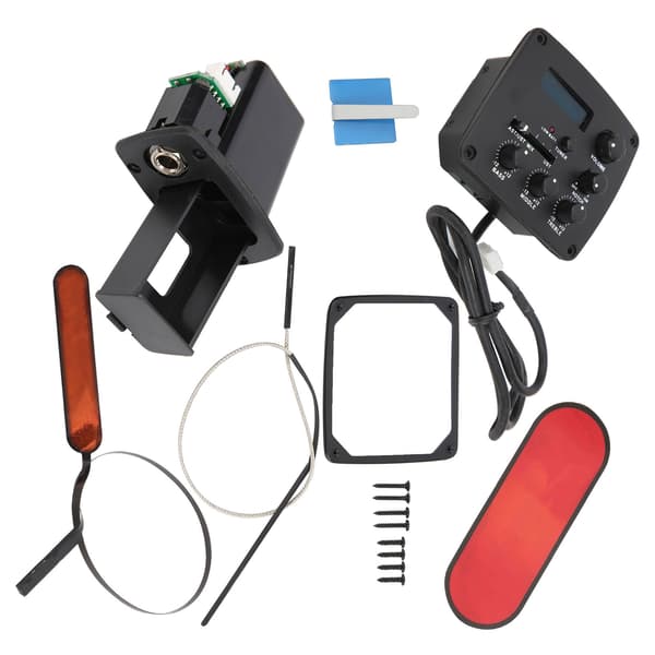 Akustisk gitarr pickup preamp equalizer system 4 band instrument tillbehör del T65C