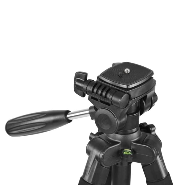 Zomei Q111 aluminiumlegering foldbart stativ med panoreringhoved til spejlreflekskamera DSLR digitalkamera (sort)
