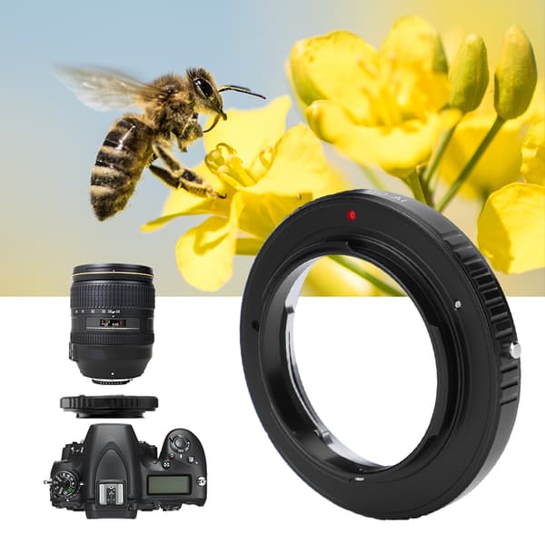 MDAI linseoverførsel til Minolta MD linseoverførsel til Nikon AI Mount kameraadapterring