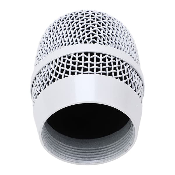 Kulehode Mesh Mikrofon Grille Erstatning Mikrofon Kulehode Mesh Grille for Baier BBS 666 Hvit