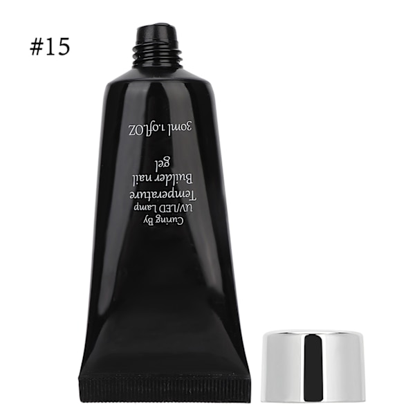 Kynsilakkatemperatuurin muutos Ammattimainen UV-geeli Nopea kynsien pidennyksen geeli 30ml (Tyyppi 15)