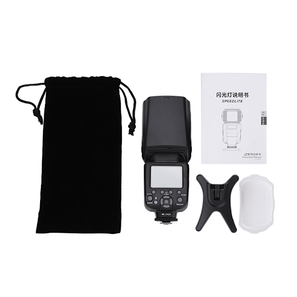 Zomei ZM860T Speedlight Flash LCD-skärm TTL Speedlite för Canon Nikon DSLR-kamera