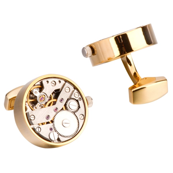 AVEKI Rannekorut Steampunk Kellon Mekanismin Muotoiset Rannekorut Miehille Miesten Paita Vintage Vaihteet Kellon Rannekorut Liiketapahtuma Häälahjat Lahjakotelossa, Kulta