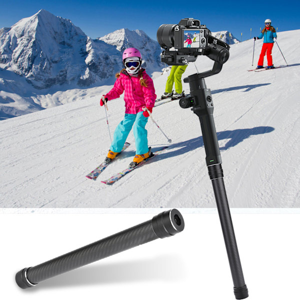 Kolfiberförlängningsstång Monopod för Dji Ronin S Stabilisator Handhållen Gimbal