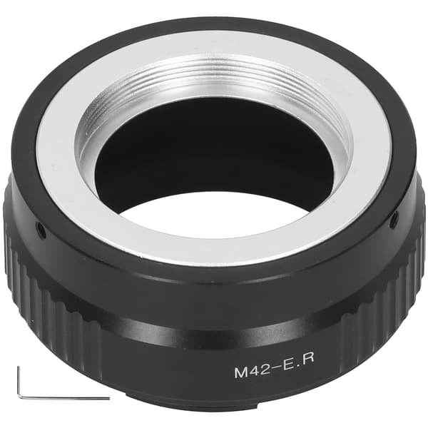 NEWYI M42‑ EOS R objektivadapterring til M42 skruemonteringsobjektiv til Canon RF-kamera