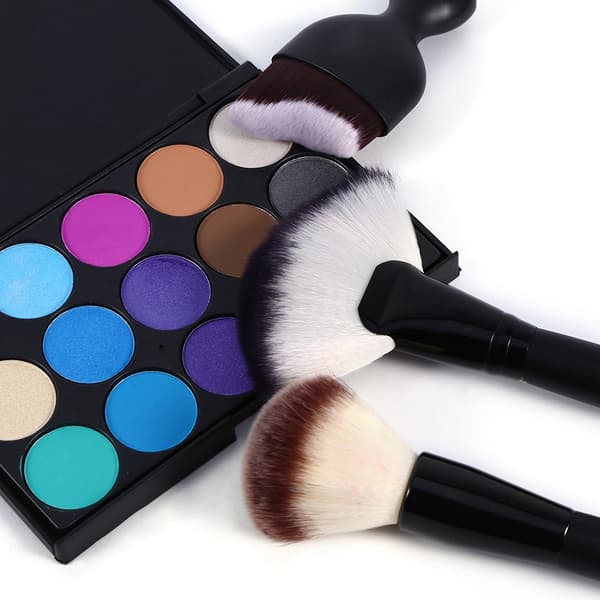 7 stk. Professionelle Makeupbørster Kosmetisk Pudder Blush Makeupbørste Sæt (7 stk. Makeupbørste)