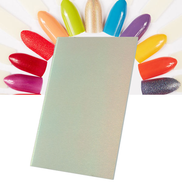 Nagelkonst Display Board Akryl Manikyr Nagel Prov Display Stativ Tillbehör för Nagelsalong04#
