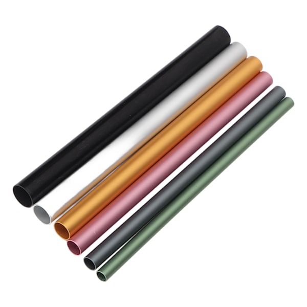 5 æsker akryl negle C-kurve formningspind aluminium UV gel negletip formningspind rør til neglforlængelse
