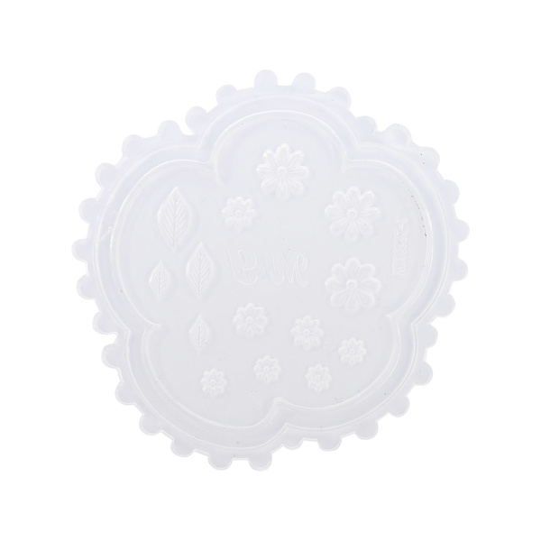 Neglekunst skabeloner 3D silikone akryl negl udskåret form DIY manicure værktøj 1#