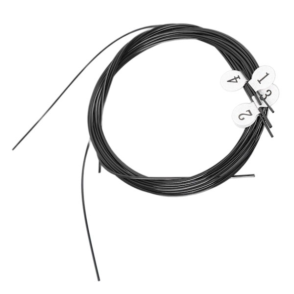 Ukulele Strenge Sort Nylon Varm Rig Lyd Universal Ukulele Guitar Udskiftning Strenge