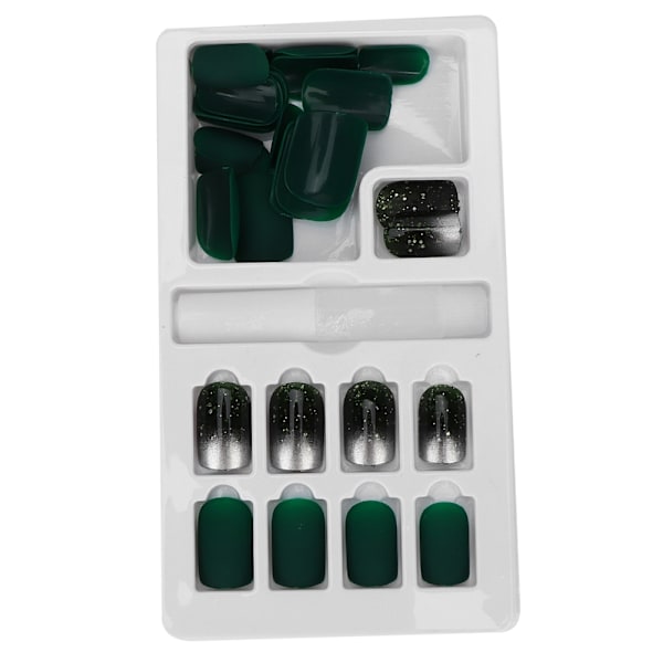 30 stk avtakbare gjenbrukbare falske negler Patch Wearable Exquisite Nail Tip Manicure Tool (Type 06)