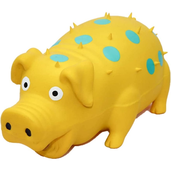 Latex Gryntende Gris Lyd Legetøj Hundelegetøj, Spueaky Hundelegetøj, Klem Gris Legetøj til Hunde, Gris Hundelegetøj, der Oinks, Gris Hundelegetøj 8\\\"