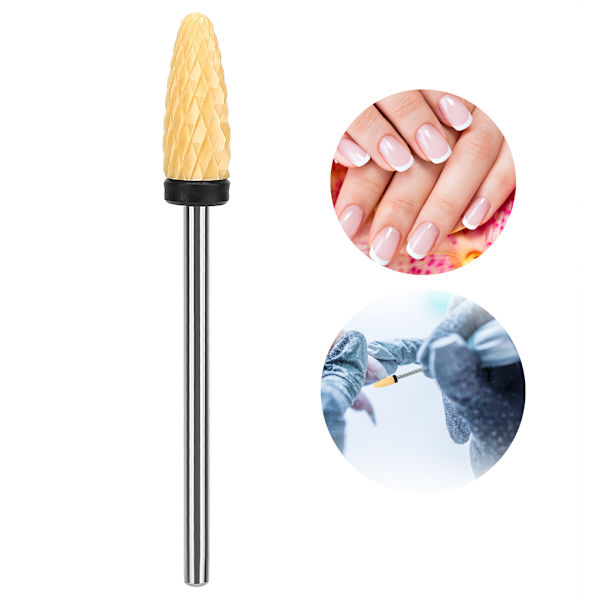 Nagelkonstpoleringshuvud Professionell Manikyr Slipning Keramikhålslip Bits024LH